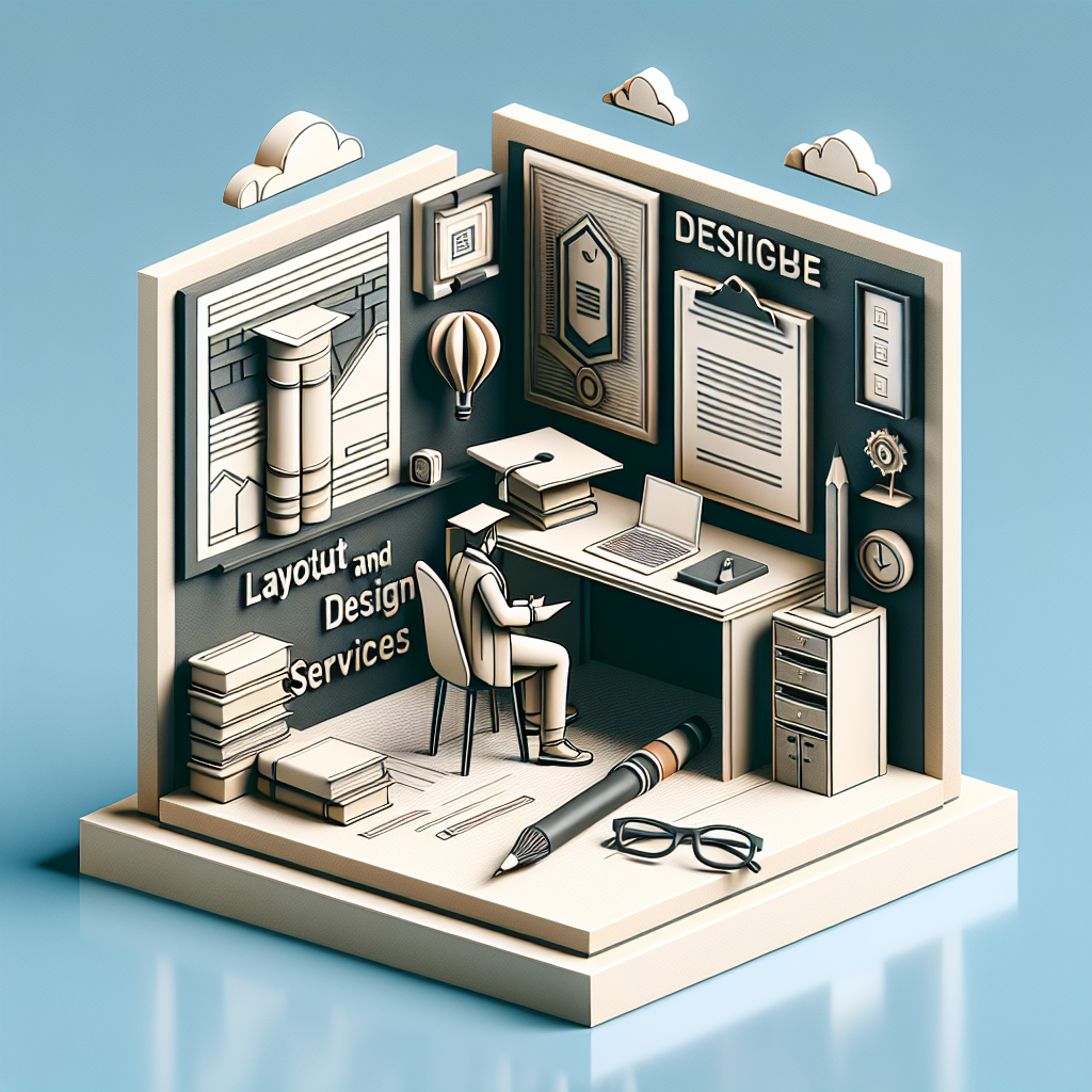 Layout- und Designservices