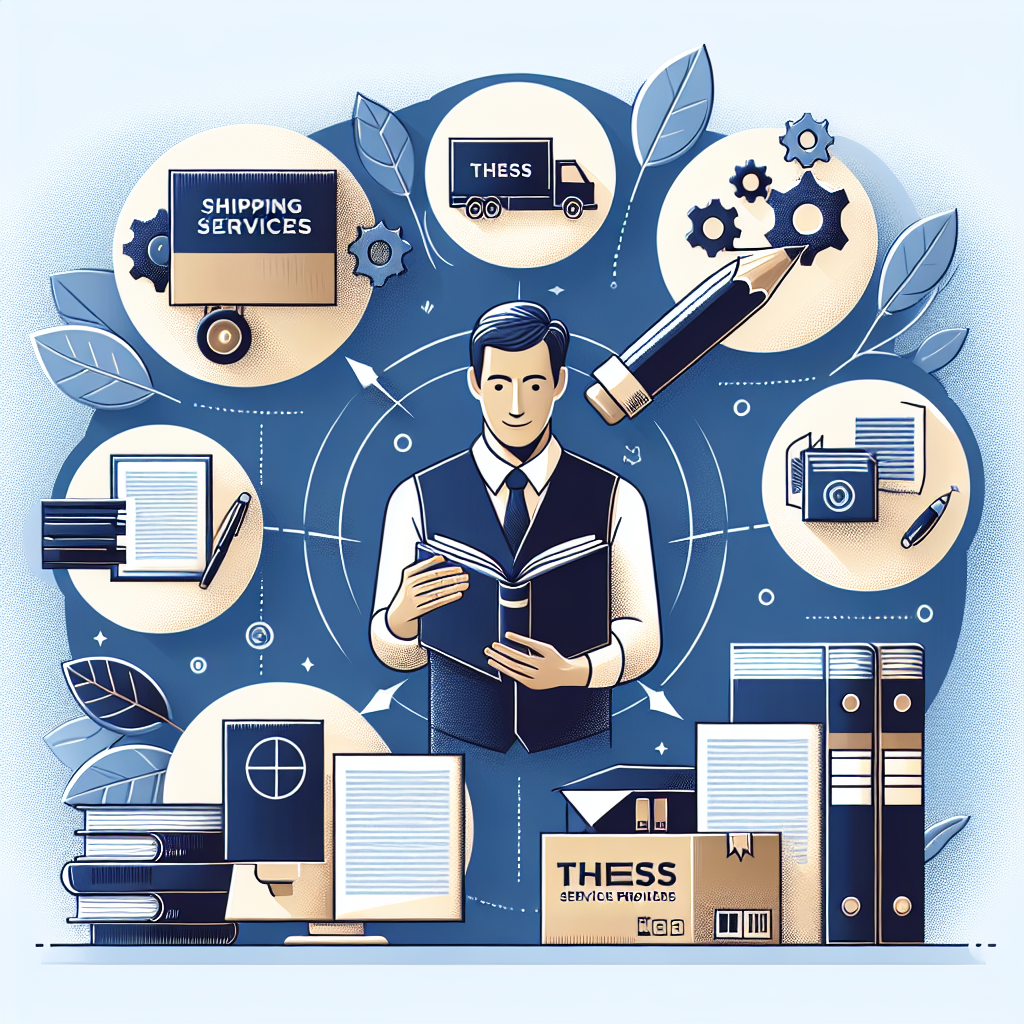 Versanddienste für Abschlussarbeiten